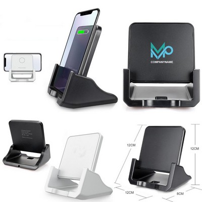 Square Wireless Charger w/Phone Stand