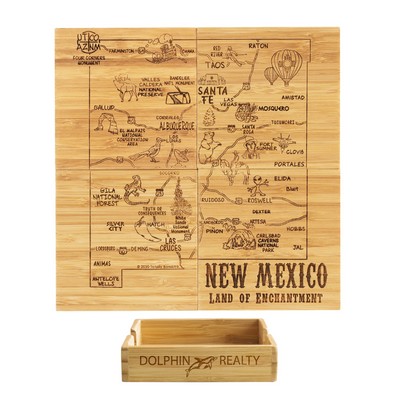 New Mexico Puzzle Coaster Set