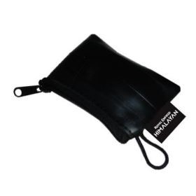 Bike Tube Zipper Pouch - MIni Zipper Pouch w/Liner