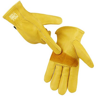 Leather Safety Work Gloves