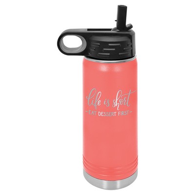 20 Oz. Coral Polar Camel Water Bottle