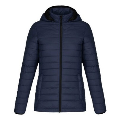 Canyon Ladies Puffy Jacket w/Detachable Hood