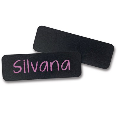 BLANK CHALKBOARD NAME TAGS (3"x1")