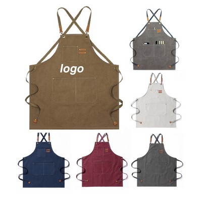 Denim Canvas Apron