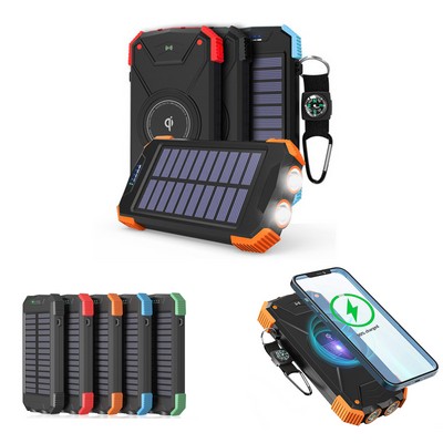 10000mAh Solar Power Bank