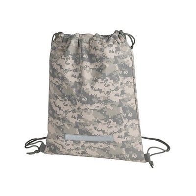 Camouflage Drawstring Backpack