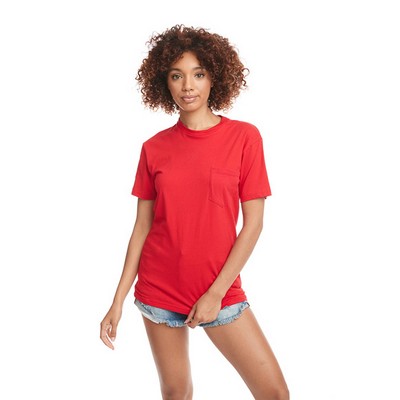 Next Level Apparel Cotton Pocket T-Shirt