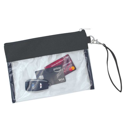 Clear Wristlet