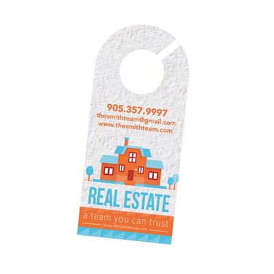 Direct Print Seeded Paper Door Hangers