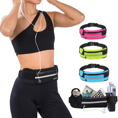 Waterproof Fanny Pack Running Waist Pouch Belt Phone holder