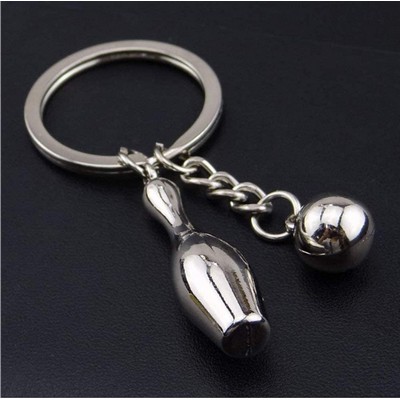 3D Metal Sports Keychain