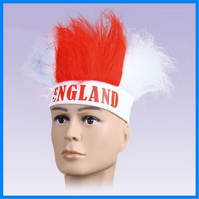 Soccer Fan Crazy Wig