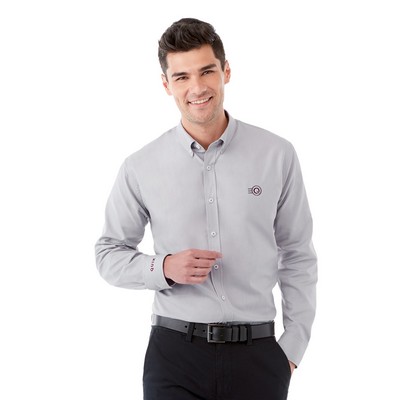 Men's IRVINE Oxford Long Sleeve Button Up Shirt