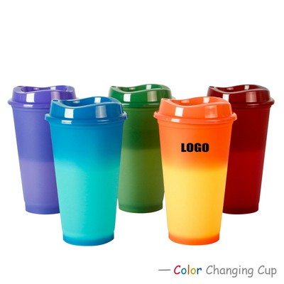 16 Oz. Plastic Color Changing Cup