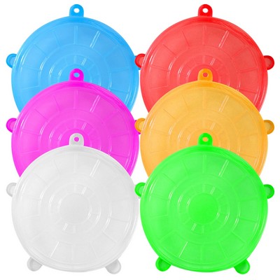 6-Piece Silicone Bowl Cover Set