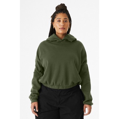 Bella+Canvas® Women's Cinched Bottom Hoodie