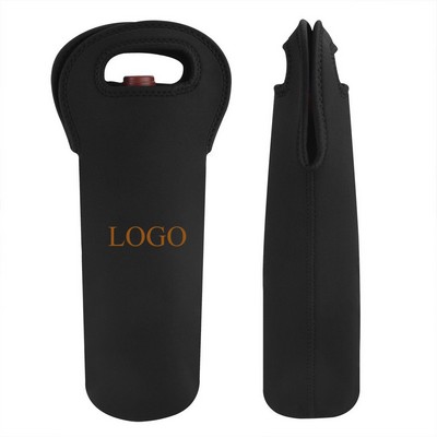 Single Neoprene Wine Bottle Bag