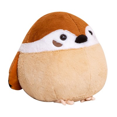 Plush Tech Buddy Pillow - Sparrow Bird