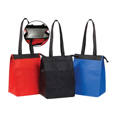 Insulated Lunch Tote - Zipper Closure