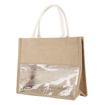 Eco Friendly Linen Waterproof Handbag