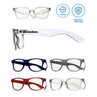 Union Printed - Lenex Blue Light Blocking Glasses - 1 Color Print