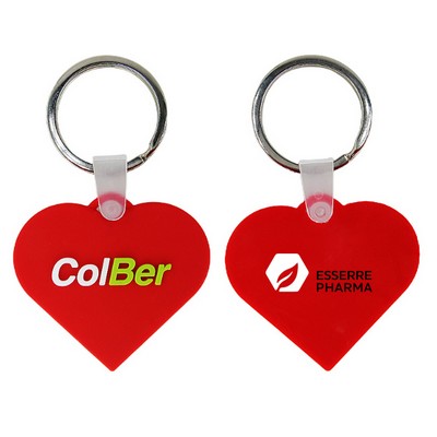 Custom Shaped Soft Rubber Keychain