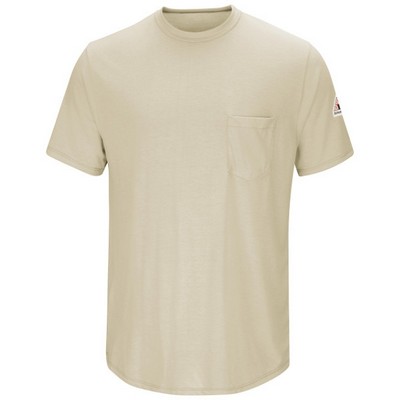 Bulwark® Men's Short Sleeve Lightweight Knit T-Shirt - Khaki Tan