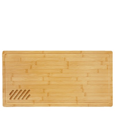 Bamboo Cutting Board with Drip Ring