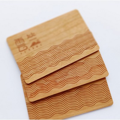 Cherry Wood NFC Digital Business Cards Wood Card