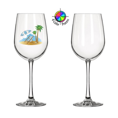 16 Oz. Vina Tall Wine Glass (4-Color Process)