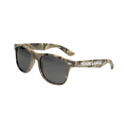 Woodland Camo Inspired Design Sunglasses