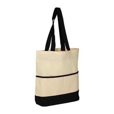 Color Accent Tote Bag