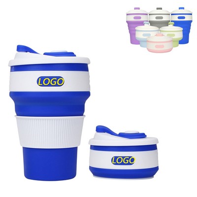 Collapsible Travel Cup Pocket Size Silicone Bottle