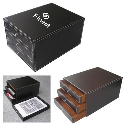 3 Layers Desk Drawer Organizer