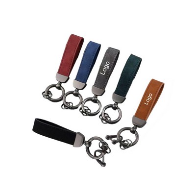 High Quality Vegan Leather Key Chain