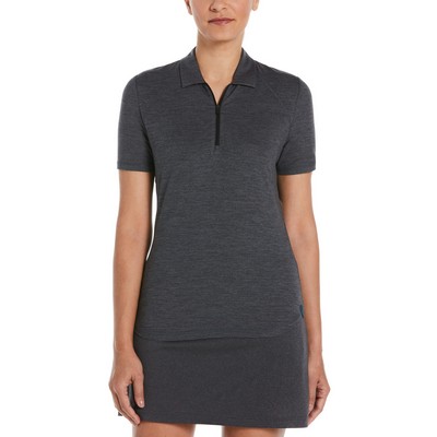 Perry Ellis Ladies Double Knit Polo