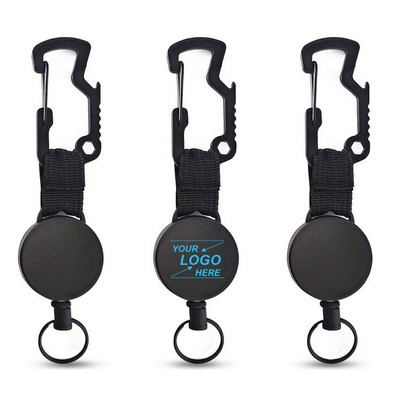 Carabiner ID Badge Reel