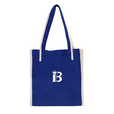 Canvas klein blue lady trendy tote bag