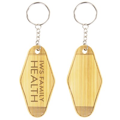 Bamboo Motel Keychain