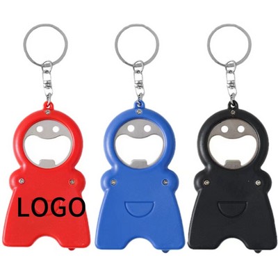 LED Bottle Opener Keychain