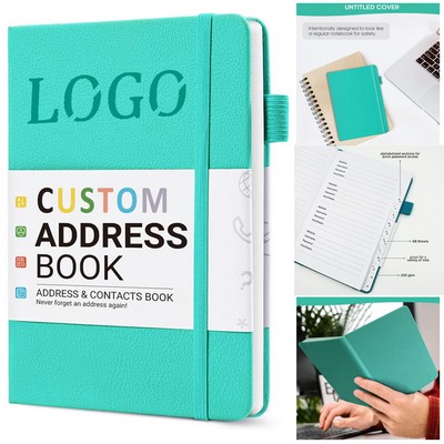 Hardcover Address Book w/ Alphabetical Tabs