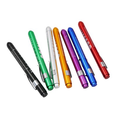 Medical Penlight Pupil Gauge Clickable LED