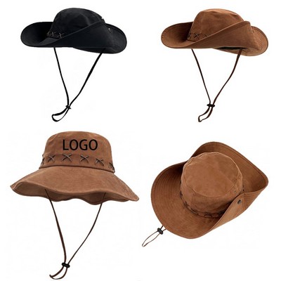 Fashion Wide Brim Bucket Hat