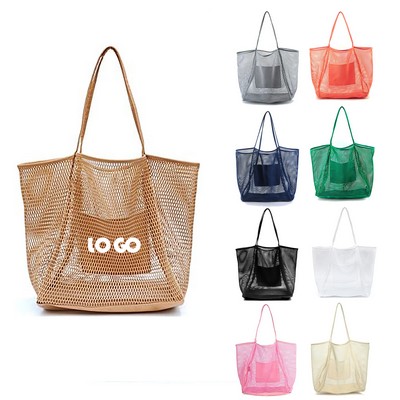 Mesh Beach Tote