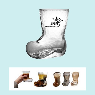 Elegant 13 oz. Boot-shaped Glass