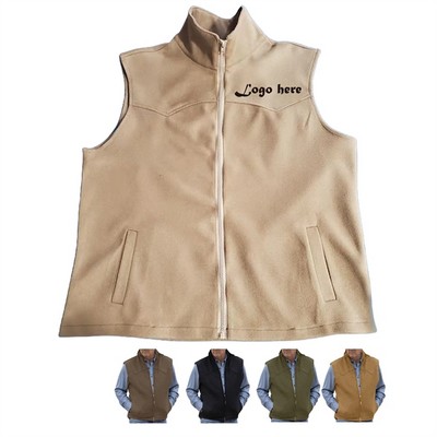 Men's Denim Casual Vest