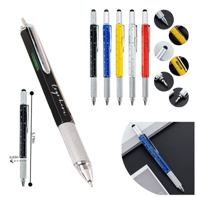 6 In 1 Multifunctional Screwdriver Ballpoint Pen