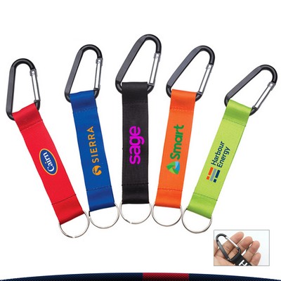 Carabiner Lanyard Keychain