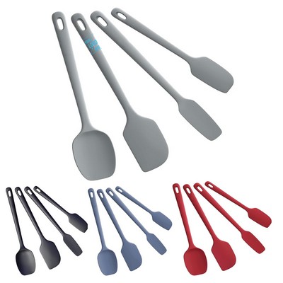 4 Pieces Silicone Spatula Set