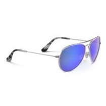 Maui Jim® USA, Inc. Mavericks Sunglasses-Silver/Blue Hawaii